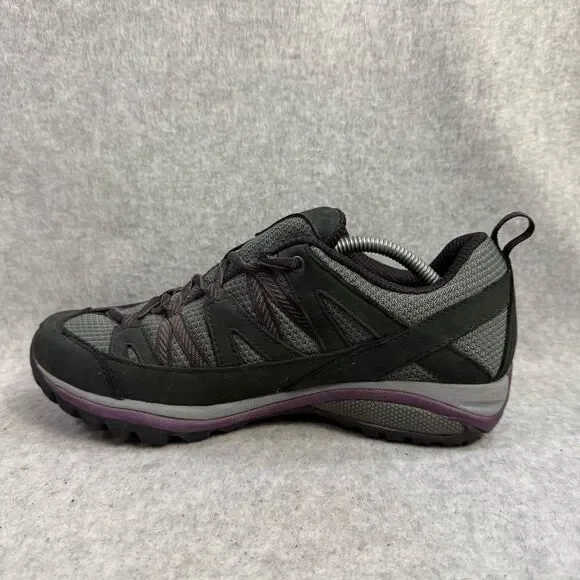 Merrell Womens Shoes Size 7 Siren Edge 3 Grey Purple Outdoors Hiking Sneakers - Picture 7 of 9